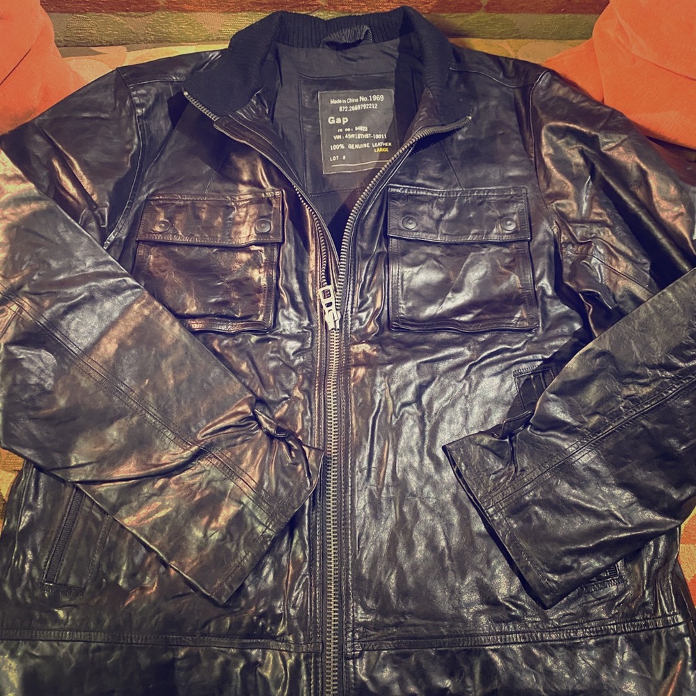 Pilot Leather Jacket - image 1